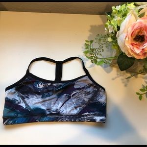 Beyond Yoga - Small Mixed Blue Black Purple Bra
